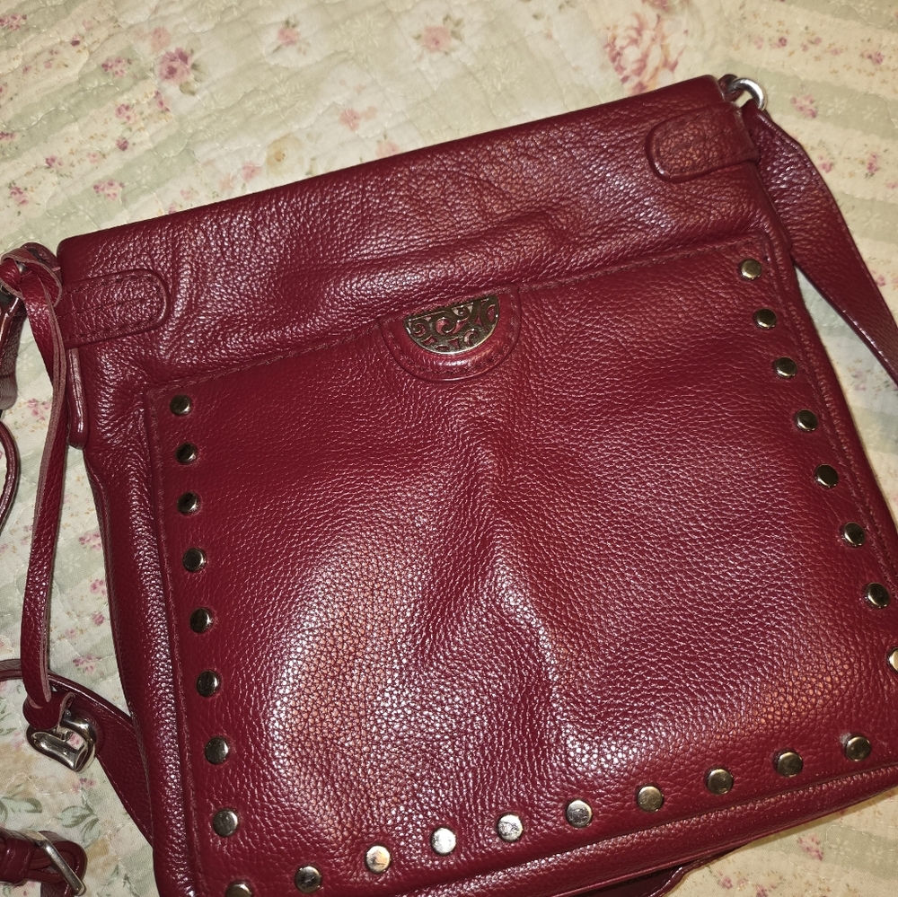 Red Brighton Royce Organizer Studded Crossbody